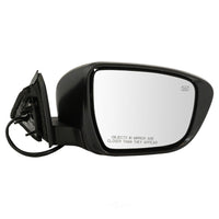 DOOR MIRROR RH POWER HTD W/CHROME BASE/PTM COVER/SIGNAL USA BUILT