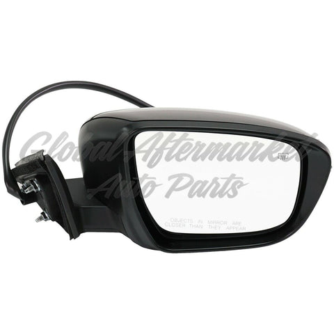 DOOR MIRROR RH POWER HTD W/CAMERA/SIGNAL/NON-PAINTABLE BLACK CAP