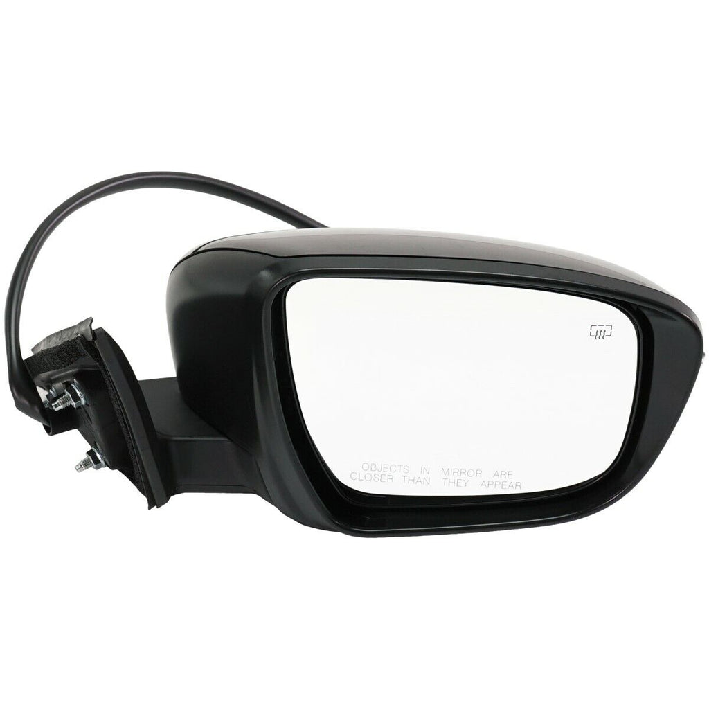 DOOR MIRROR RH POWER HTD W/CAMERA/SIGNAL/NON-PAINTABLE BLACK CAP
