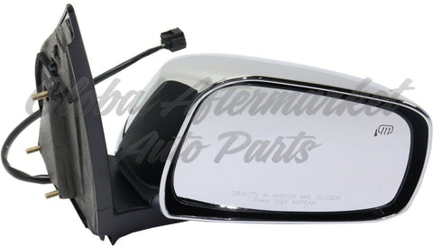 DOOR MIRROR RH POWER HTD CHROME FOR CREW CAB SL MODEL