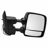 DOOR MIRROR RH POWER HTD TEXTURED BLACK W/O DIMMING GLASS W/SIGNAL/PUDDLE LAMP/TOW STYLE