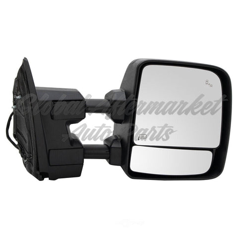 DOOR MIRROR RH POWER HTD W/O DIMMING GLASS W/BLIND SPOT/SIGNAL/PUDDLE LAMP/TOW STYLE