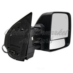 DOOR MIRROR RH POWER HTD W/O DIMMING GLASS W/BLIND SPOT/SIGNAL/PUDDLE LAMP/TOW STYLE — photo 3