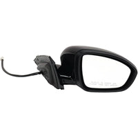 DOOR MIRROR RH POWER HTD GLOSS BLACK W/SIGNAL