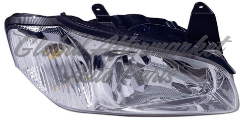 HEAD LAMP LH W/CHROME BEZEL HQ