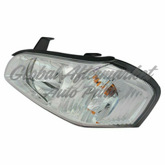 HEAD LAMP LH W/CHROME BEZEL HQ