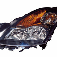 HEAD LAMP LH HALOGEN BLACK HOUSING