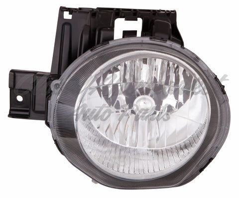 HEAD LAMP LH (ROUND) CAPA