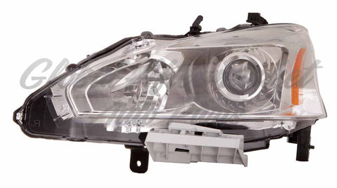 HEAD LAMP LH HALOGEN CAPA