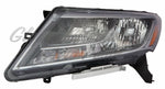 HEAD LAMP LH HALOGEN CHROME BEZEL — photo 1