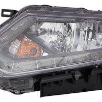 HEAD LAMP LH HALOGEN USA BUILT W/LED DRL HQ