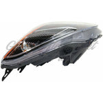 HEAD LAMP LH HALOGEN W/BLACK BEZEL SELECT JAPAN BUILT CAPA — photo 3
