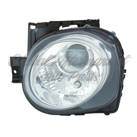HEAD LAMP LH (ROUND) HALOGEN HQ