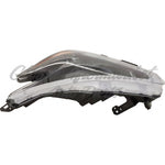 HEAD LAMP LH HALOGEN W/BLACK BEZEL CAPA — photo 5