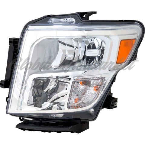 HEAD LAMP LH HALOGEN W/O LOGO CAPA