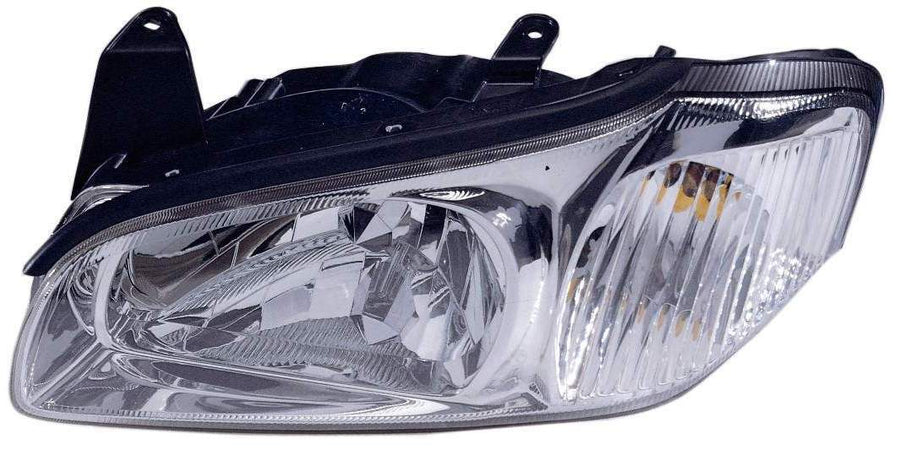HEAD LAMP RH W/CHROME BEZEL HQ