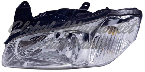 HEAD LAMP RH W/CHROME BEZEL HQ
