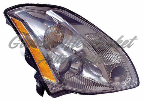 HEAD LAMP RH HALOGEN HQ