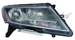 HEAD LAMP RH HALOGEN CHROME BEZEL — photo 1