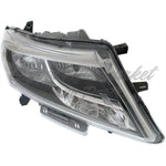 HEAD LAMP RH HALOGEN CHROME BEZEL — photo 2