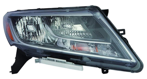 HEAD LAMP RH HALOGEN CHROME BEZEL