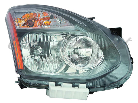 HEAD LAMP RH HALOGEN W/BLACK BEZEL SELECT JAPAN BUILT CAPA