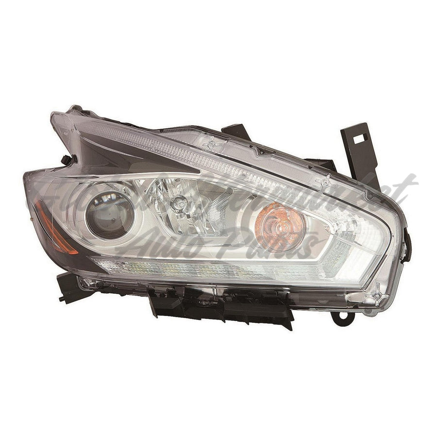 HEAD LAMP RH HALOGEN CAPA