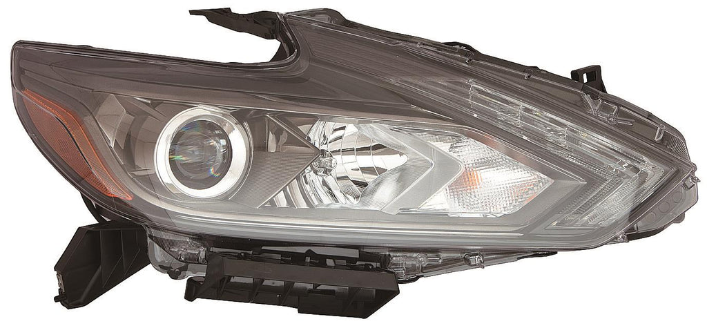 HEAD LAMP RH LED W/DRL/SMOKED BEZEL HQ
