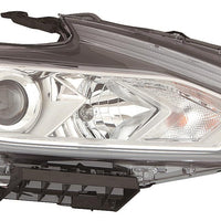 HEAD LAMP RH HALOGEN W/CHROME BEZEL W/O LED DAYTIME RUNNING LIGHT CAPA