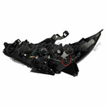 HEAD LAMP RH HALOGEN W/BLACK BEZEL W/O LED DAYTIME RUNNING LIGHT HQ — photo 2