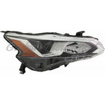 HEAD LAMP RH HALOGEN W/BLACK BEZEL HQ — photo 3
