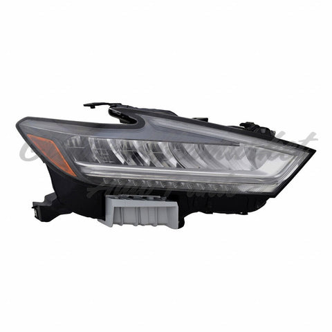 HEAD LAMP RH LED FITS 22-23 W/ CHROME BEZEL HQ