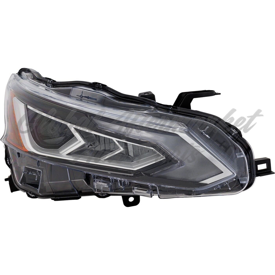 HEAD LAMP RH LED W/ AUTO LEVELING