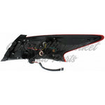 TAIL LAMP LH SR MODEL W/DARK RED BEZEL — photo 2
