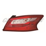 TAIL LAMP RH SR MODEL W/DARK RED BEZEL — photo 1
