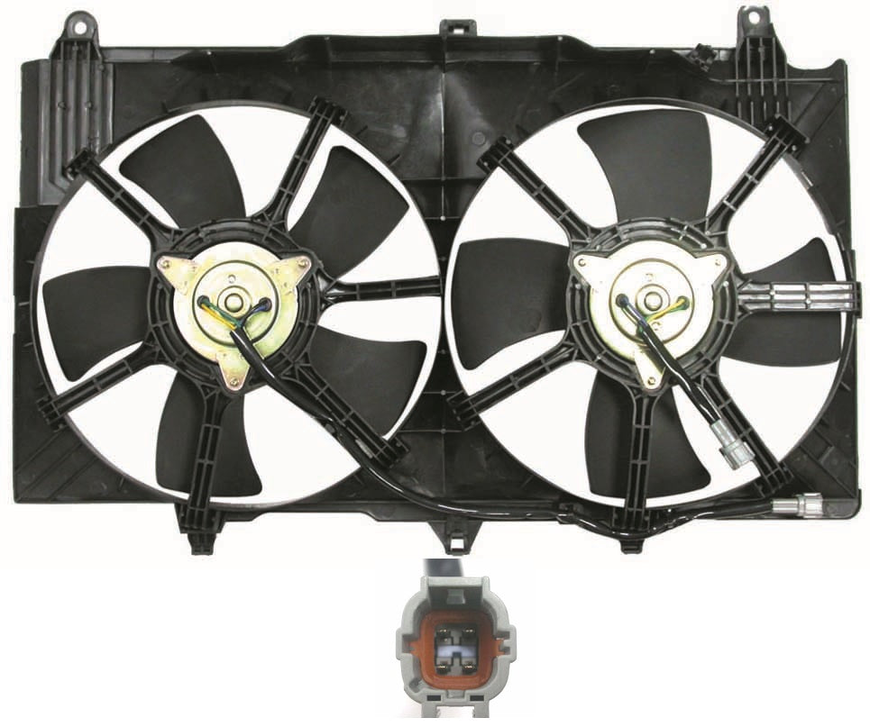 COOLING FAN ASSY G35 Dec 2002-July 2004/350Z 2003-Nov 06