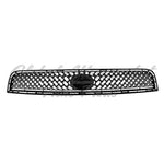 GRILLE MATTE-BLACK TEXTURED — photo 1