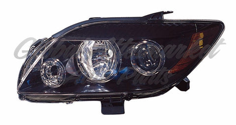 HEAD LAMP LH (10 W/BASE/08-10 W/O BASE PKG) CAPA