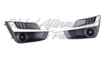 FOG LAMP COVER FR LH W/PAINTED SILVER MOULDING — photo 1