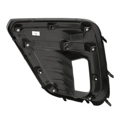 FOG LAMP BEZEL FR RH CHROME/TEXTURED BLACK USE W/LED FOGS TOURING MODEL