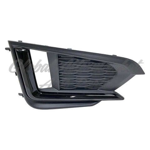 FOG LAMP COVER RH TEXTURED BLACK W/GLOSS BLACK / DRL