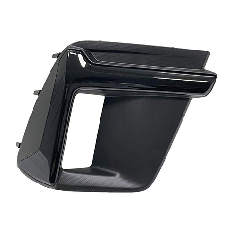 FOG LAMP BEZEL FR RH PTD GLOSS BLACK SPRT MODELS W/VERTICAL LED FOG HOLE