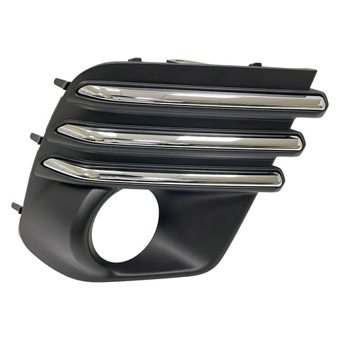 FOG LAMP BEZEL FR RH BLACK W/CHROME /ROUND HALOGEN FOG LAMPS EXCLUDE WILDERNESS/SPRT
