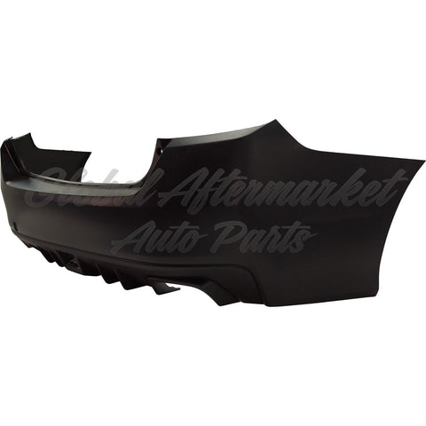 BUMPER RR PRIMED W/TEXTURED LOWER W/O SENSOR SDN