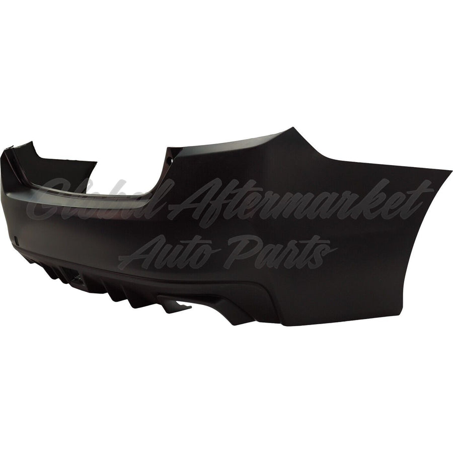 BUMPER RR PRIMED W/TEXTURED LOWER W/O SENSOR SDN CAPA