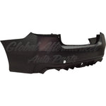 BUMPER RR PRIMED W/TEXTURED LOWER W/O SENSOR SDN CAPA — photo 3