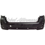 BUMPER RR W/SENSOR UPPER SMOOTH W/LOWER TEXTURED — photo 1