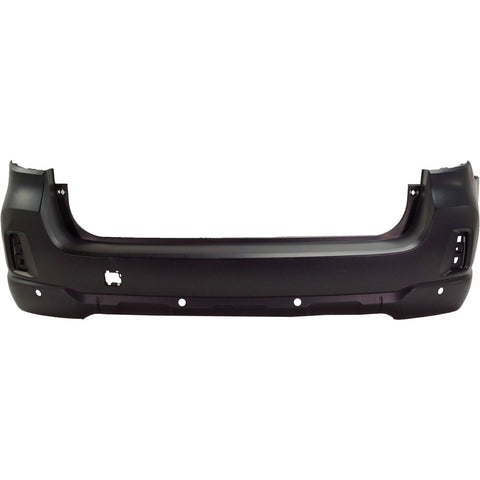 BUMPER RR W/SENSOR UPPER SMOOTH W/LOWER TEXTURED
