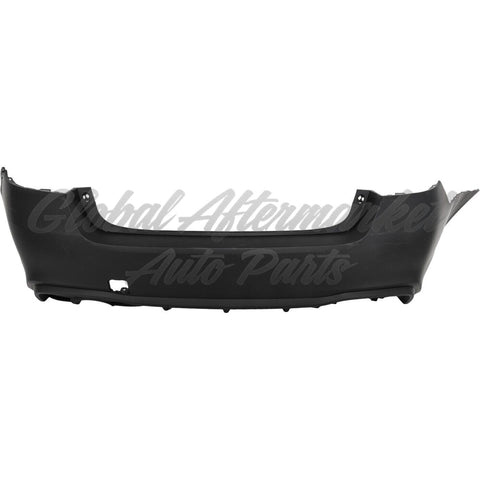 BUMPER RR UPPER PRIMED LOWER TEXTURED W/O PARK ASSIST SENSOR