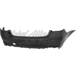 BUMPER RR UPPER PRIMED LOWER TEXTURED W/O PARK ASSIST SENSOR CAPA — photo 2
